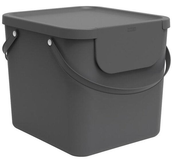 Kôš na triedený odpad ALBULA šedý 40 l