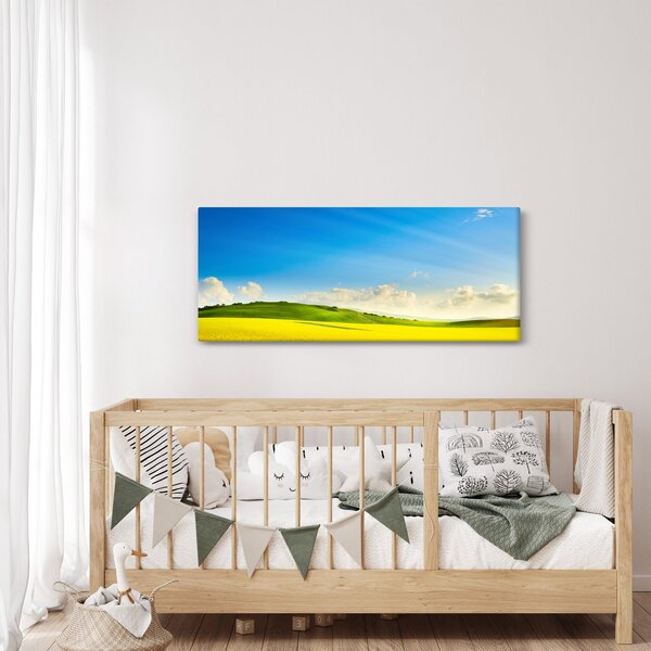 Obraz - Jarné nebo (120x50 cm)