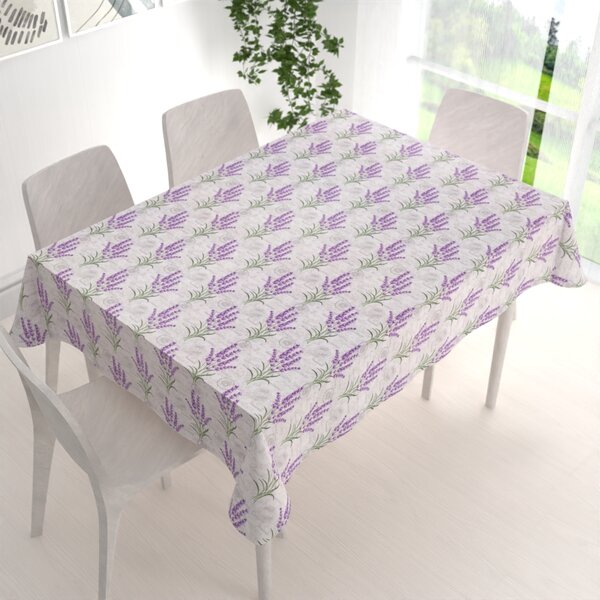 Biante Dekoračný obdĺžnikový obrus PML-033 Provence levandule 50x100 cm
