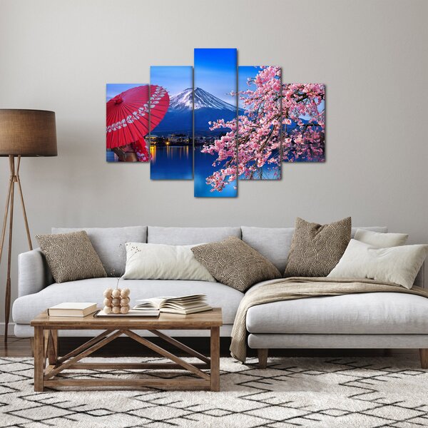 Obraz - Výhľad na vrchol, Japonsko (150x105 cm)