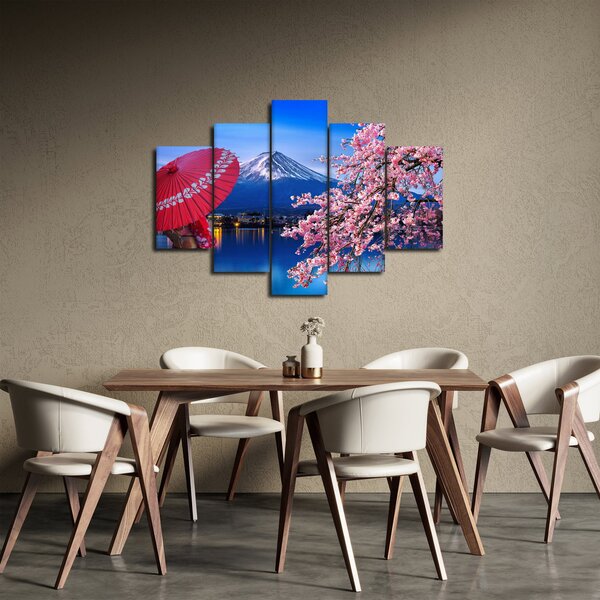 Obraz - Výhľad na vrchol, Japonsko (150x105 cm)