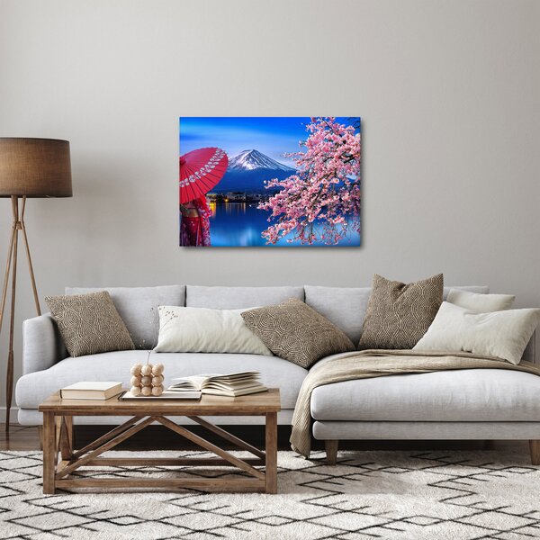 Obraz - Výhľad na vrchol, Japonsko (70x50 cm)