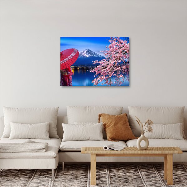 Obraz - Výhľad na vrchol, Japonsko (70x50 cm)