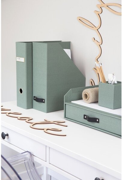 Kartónový organizér pre dokumenty Estelle Canvas Paper Laminate – Bigso