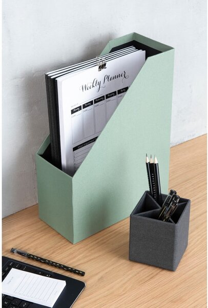Kartónový organizér pre dokumenty Estelle Canvas Paper Laminate – Bigso