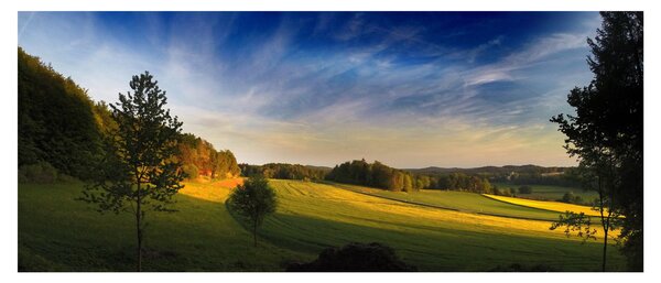 Obraz - Horská lúka (120x50 cm)
