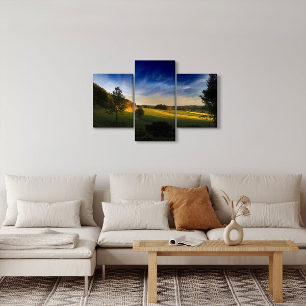 Obraz - Horská lúka (90x60 cm)
