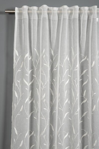 Biela záclona 245x140 cm Dolly-Voile - Gardinia