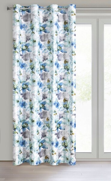 ZATEMŇOVACÍ ZÁVES NA KRÚŽKOCH LILLIE 140X250 CM VZOROVANÁ