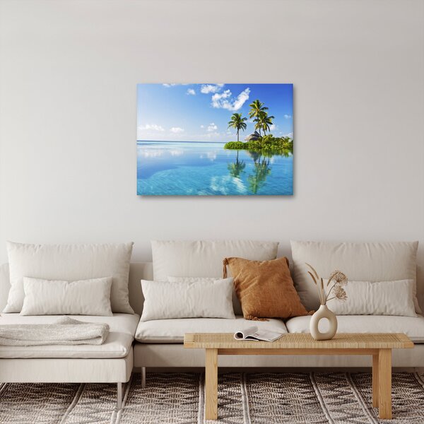 Obraz - Tropický ostrov (70x50 cm)