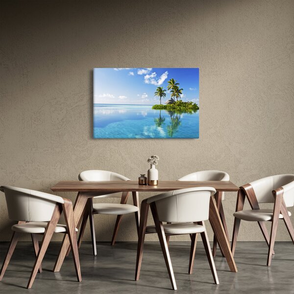 Obraz - Tropický ostrov (90x60 cm)