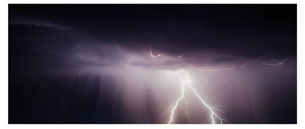 Obraz - Búrka (120x50 cm)