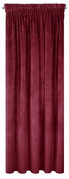 ZATEMŇOVACÍ ZÁVES NA PÁSKE VILLA 140X270 CM BORDOVÁ