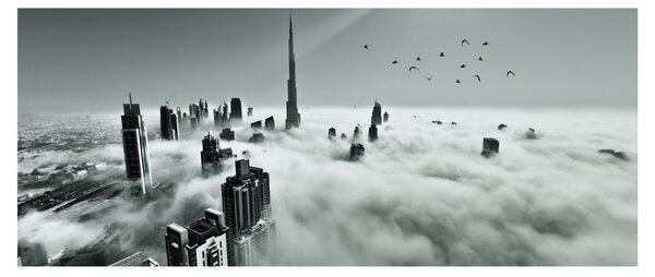 Obraz - Mrakodrapy v Dubai (120x50 cm)