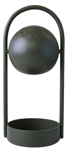 FRANDSEN stolová LED lampa Ball Portable, olivovo zelená, oceľ, Zelená, Obývacia izba / jedáleň, kov, Dizajn, Stojacie svietidlo
