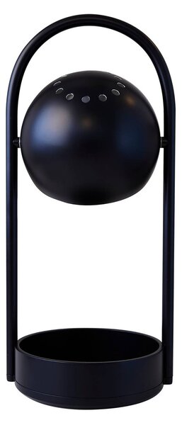FRANDSEN Stolová LED lampa Ball Portable, čierna, oceľ, Čierna, Obývacia izba / jedáleň, kov, Dizajn, Stojacie svietidlo