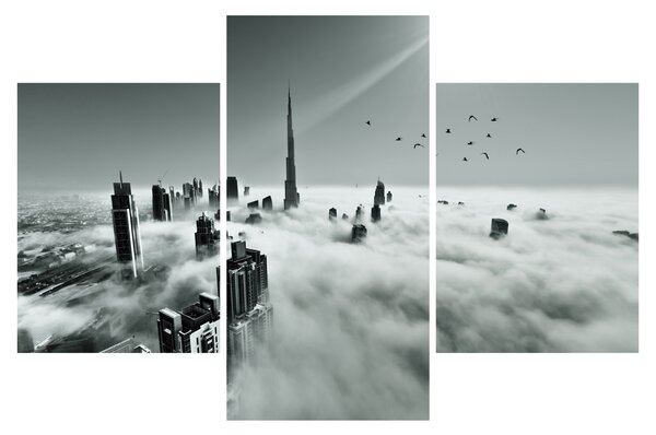 Obraz - Mrakodrapy v Dubai (90x60 cm)
