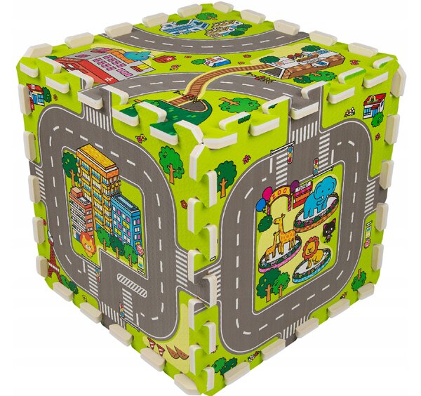 Vulpi Penová podložka na hranie Puzzle cestičky