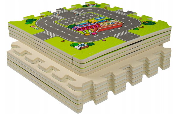 Vulpi Penová podložka na hranie Puzzle cestičky