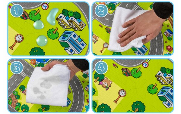 Vulpi Penová podložka na hranie Puzzle cestičky
