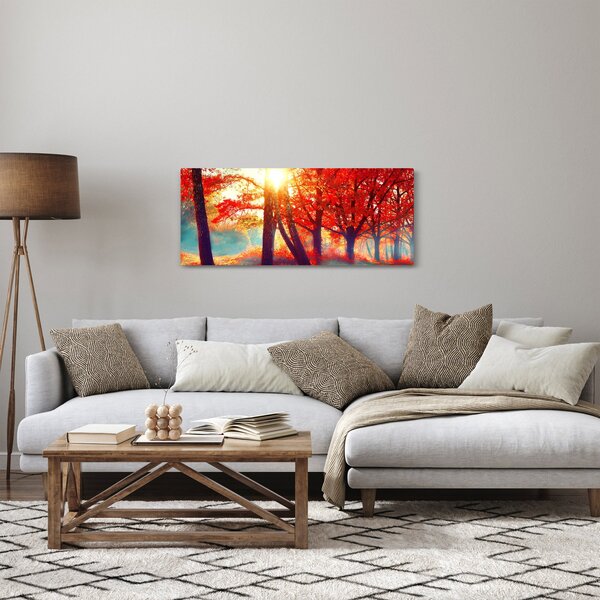 Obraz - Jesenná krajina (120x50 cm)