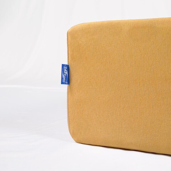 JERSEY PRESTIERADLO 90X200 CM HORČICOVÉ