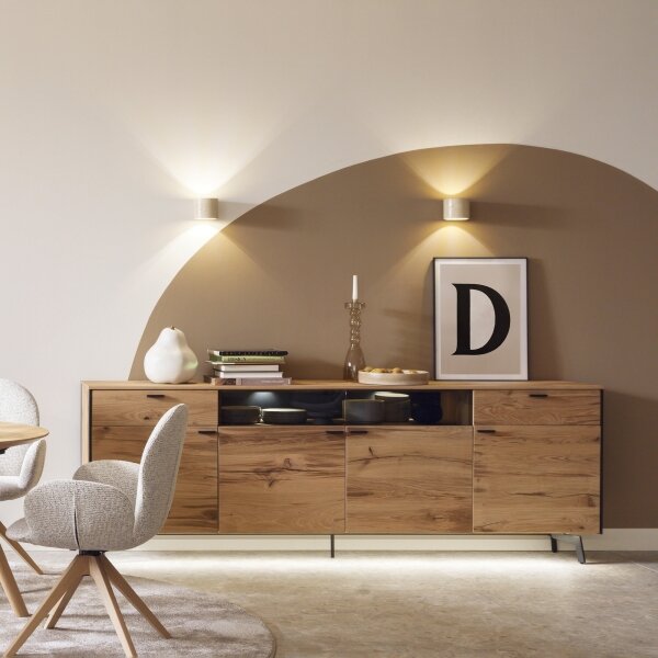 Schöner Wohnen 12542-42 - Nástenné svietidlo TRAVENTA 1xG9/10W/230V betón