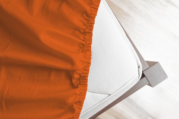 Prestieradlo Oranžové JERSEY STANDARD Jersey 60/120/15