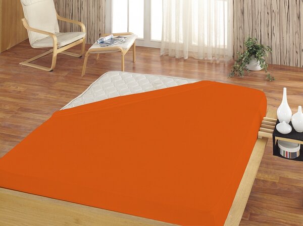 Prestieradlo Oranžové JERSEY STANDARD Jersey 60/120/15