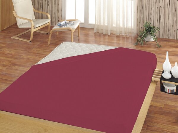 Prestieradlo Vínové FROTÉ STANDARD Froté 100/200/25
