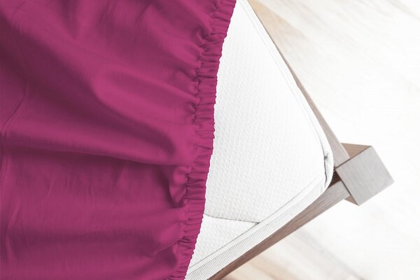 Prestieradlo Fuchsiové JERSEY STANDARD Jersey 100/200/25