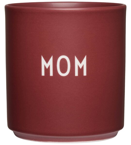 Porcelánový hrnček Mom Burgundy 300 ml
