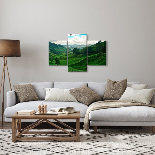 Obraz - Čajové plantáže v Malajzii (90x60 cm)