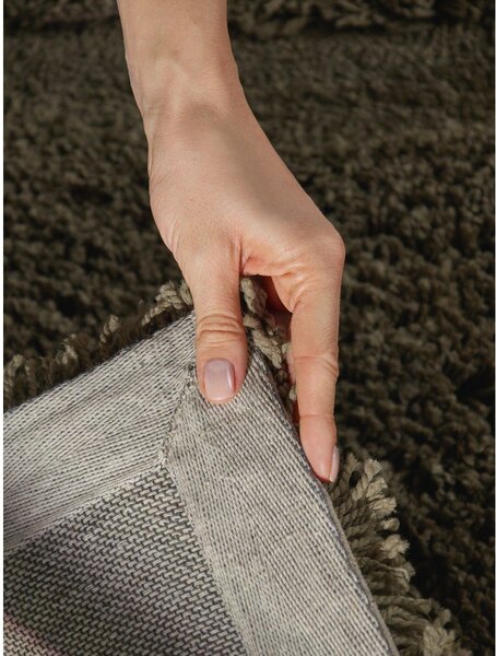 Kaki ručne tkaný koberec 120x180 cm Lambeth Jasper – Ted Baker