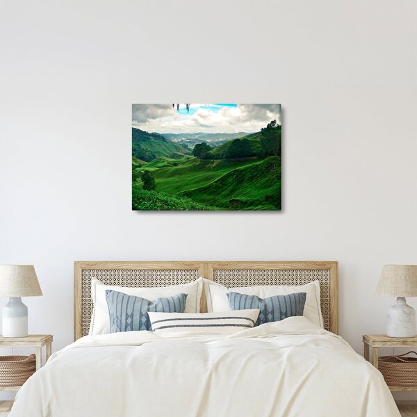 Obraz - Čajové plantáže v Malajzii (70x50 cm)