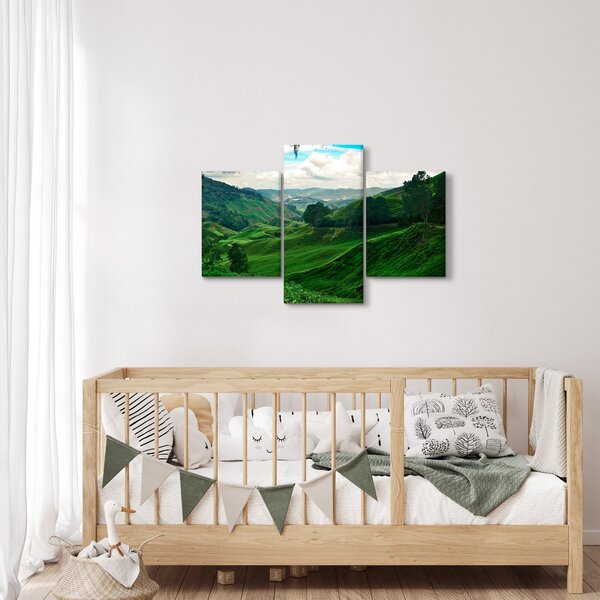 Obraz - Čajové plantáže v Malajzii (90x60 cm)