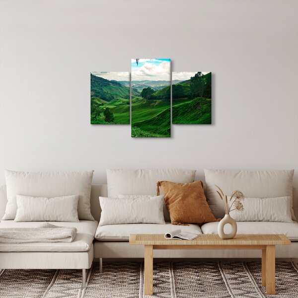 Obraz - Čajové plantáže v Malajzii (90x60 cm)