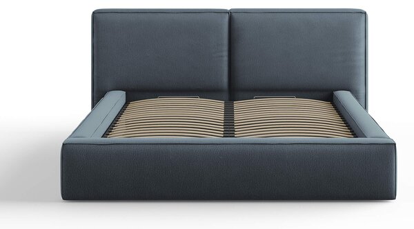 MUZZA Postel Judy s úložným priestorom 160 x 200 modrá