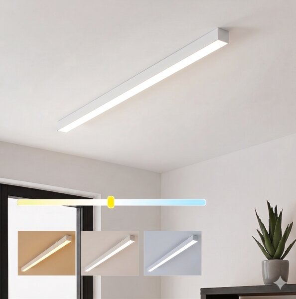 Brilagi - LED stropné prisadené svietidlo FULLDAY LED/30/40/50W/230V 2700/4000/6000K biela