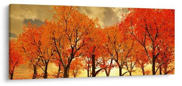 Obraz - Jeseň (120x50 cm)