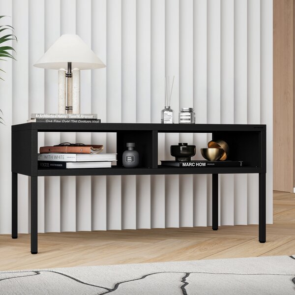 Konferenčný stolík MATTEO 900 x 450 x 450 mm, čierny