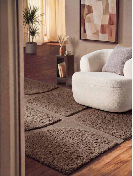 Hnedý ručne tkaný koberec 120x180 cm Lambeth Jasper – Ted Baker