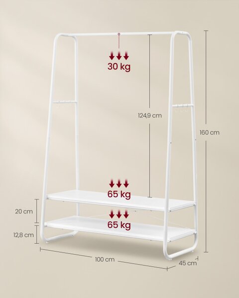 Vešiakový stojan s botníkom RGR112W02