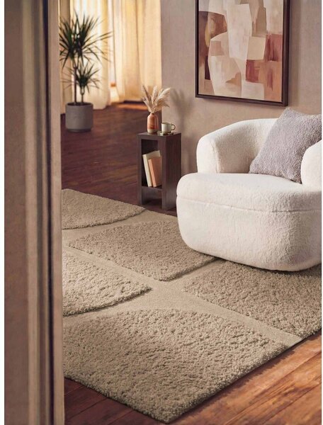 Béžový ručne tkaný koberec 160x230 cm Lambeth Jasper – Ted Baker