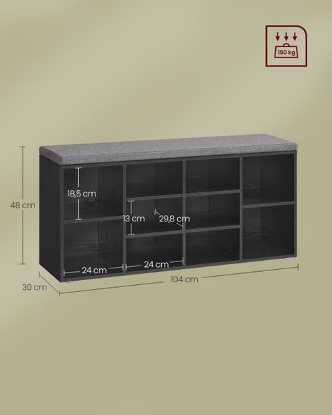 ​​Botník so sedením LHS010B07
