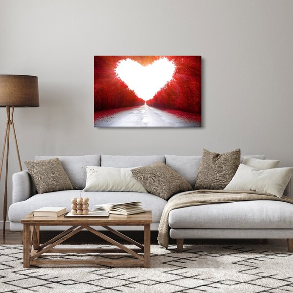 Obraz - Cesta k láske (90x60 cm)