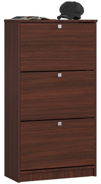 3 krídlový botník 60 cm, wenge