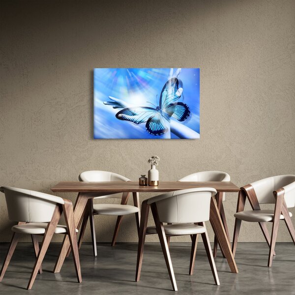Obraz - Motýľ, symbol nádeje (90x60 cm)