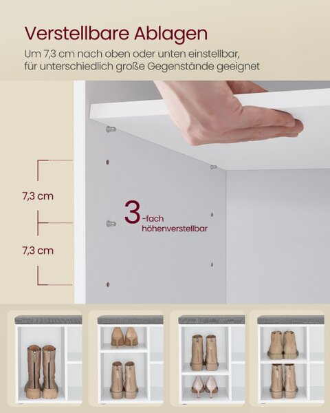 Botník so sedením LHS234W01