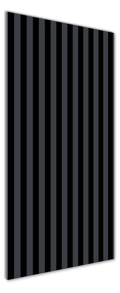 Fotoobraz na skle Čierno-šedé pásky
